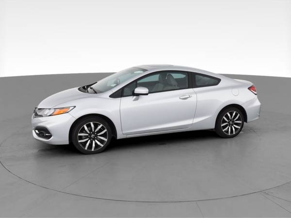 2014 Honda Civic EX-L Coupe 2D coupe Silver - FINANCE ONLINE - cars... for sale in Syracuse, NY – photo 4