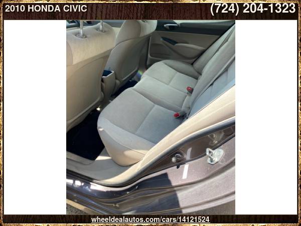 2010 HONDA CIVIC LX - - by dealer - vehicle automotive for sale in New Kensington, PA – photo 9
