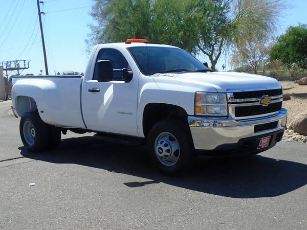 2013 CHEVY 3500 HD REGULAR CAB DUALLY WORK TRUCK LOW MILES - cars & for sale in phoenix, NM – photo 7