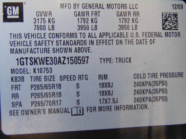 2010 GMC Sierra K1500 SLT - - by dealer - vehicle for sale in Waterbury, CT – photo 9
