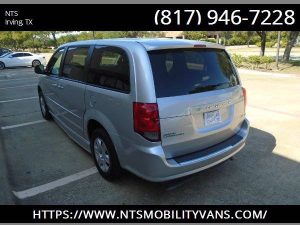12 DODGE GRAND CARAVAN HANDICAPPED WHEELCHAIR MOBILITY MANUAL RAMP VAN for sale in Irving, MS – photo 7