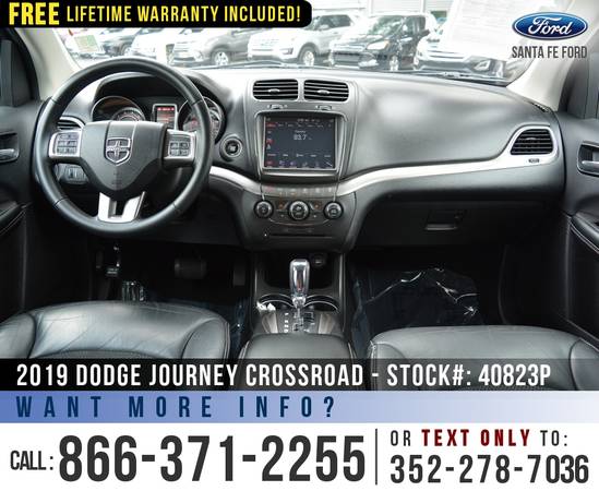 2019 DODGE JOURNEY CROSSROAD *** Camera, Touch Screen *** - cars &... for sale in Alachua, FL – photo 15