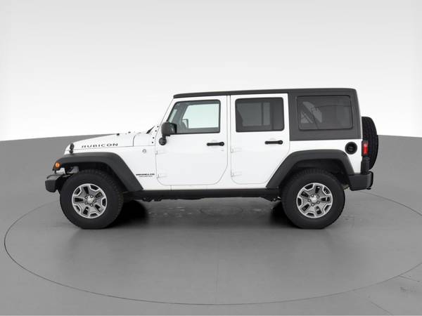 2015 Jeep Wrangler Unlimited Rubicon Sport Utility 4D suv White - -... for sale in Evansville, IN – photo 5