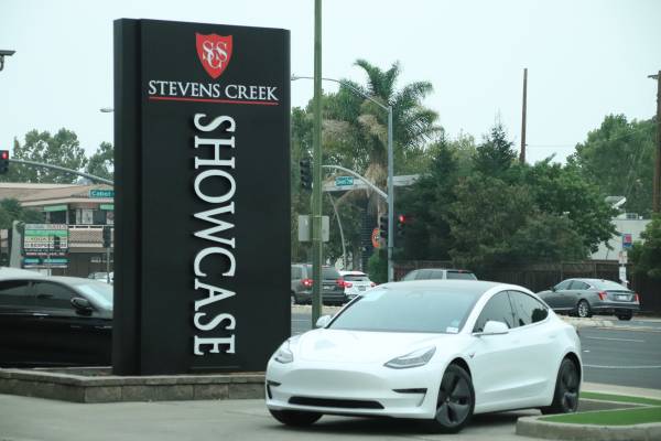 2020 Tesla Model 3 Long Range Full Selfe-Driving sedan Pearl White -... for sale in San Jose, CA – photo 2