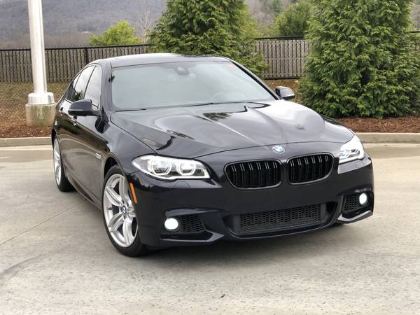 2015 BMW 550i xDrive M-Sport AWD 52k miles Blue/Black Super Clean for sale in Asheville, NC – photo 3
