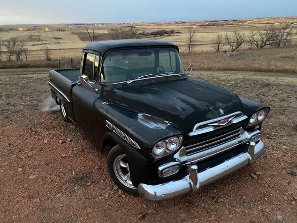 1959 Chevrolet Apache Fleetside Very Rare!! - cars & trucks - by... for sale in Watford City, ND – photo 3