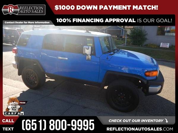 2007 Toyota FJ Cruiser FOR ONLY 296/mo! - - by dealer for sale in Oakdale, MN – photo 10