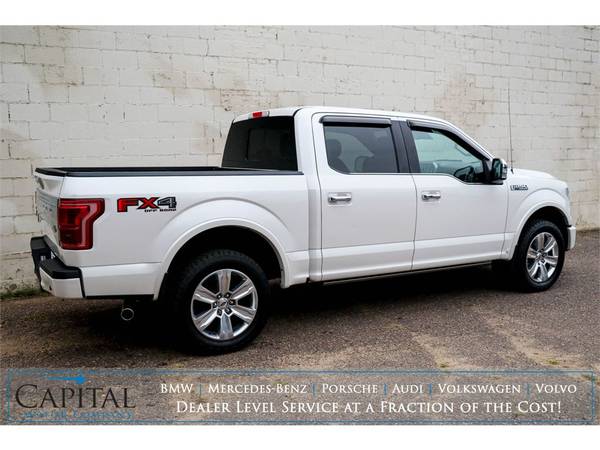 Ford F150 Platinum Pkg w/360° Cam! Under $40k! - cars & trucks - by... for sale in Eau Claire, WI – photo 11