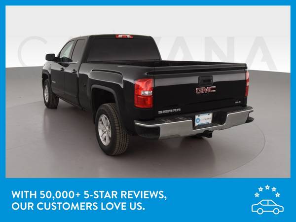 2018 GMC Sierra 1500 Double Cab SLE Pickup 4D 6 1/2 ft pickup Black for sale in Washington, District Of Columbia – photo 6