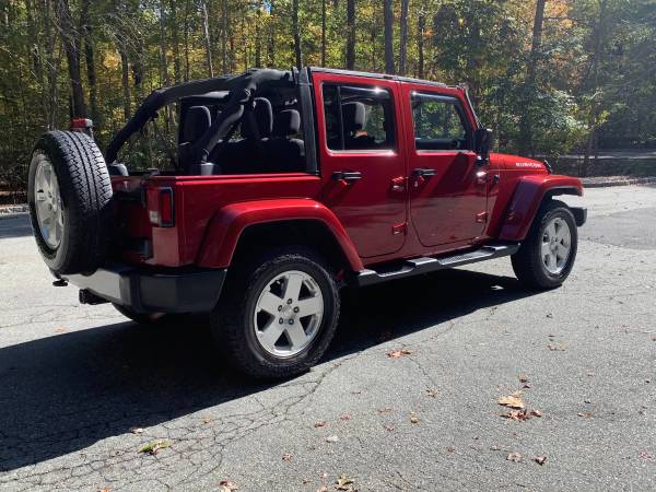 2012 Red Rock Jeep Wrangler Unlimited Sahara - cars & trucks - by... for sale in Pompton Plains, NJ – photo 5