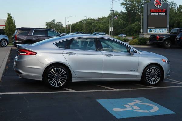 2018 *Ford* *Fusion Hybrid* *Titanium FWD* Ingot Sil for sale in Oak Forest, IL – photo 8