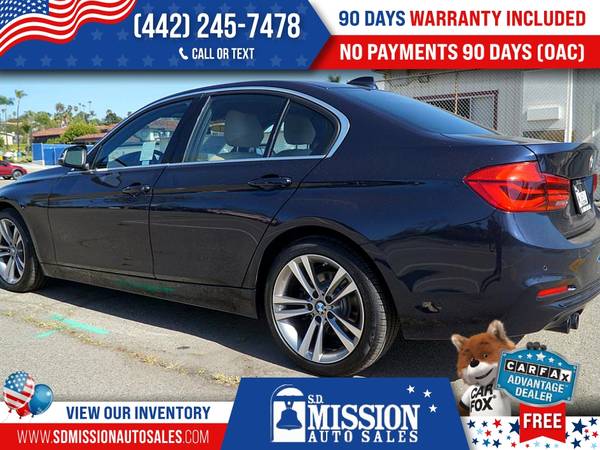 2017 BMW 3 Series FOR ONLY 360/mo! - - by dealer for sale in Vista, CA – photo 8