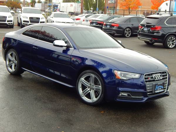 2014 Audi S5 3.0T Coupe AWD + 1 Owner CLEAN CARFAX + RARE BLUE for sale in Kent, WA – photo 18