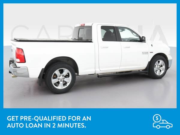 2015 Ram 1500 Quad Cab Big Horn Pickup 4D 6 1/3 ft pickup White for sale in Revere, MA – photo 9