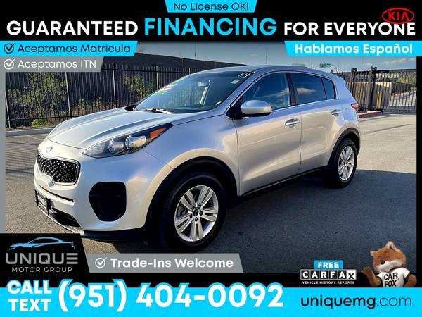 2017 KIA Sportage LX PRICED TO SELL! - - by dealer for sale in Corona, CA