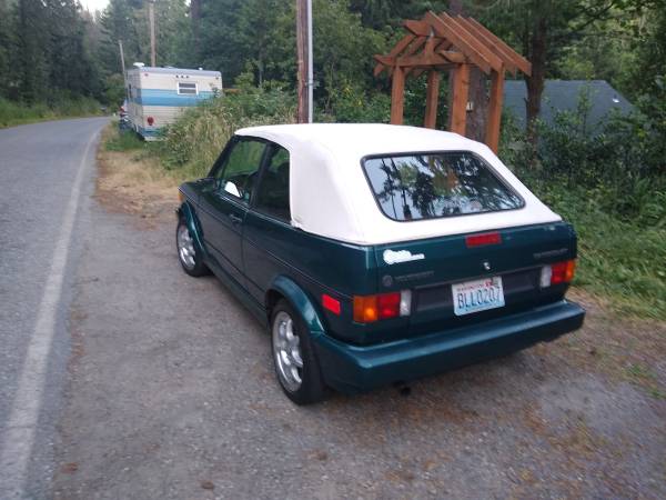 92 VW Cabriolet Convertible Wolfsburg Edition - - by for sale in Bellingham, WA – photo 13