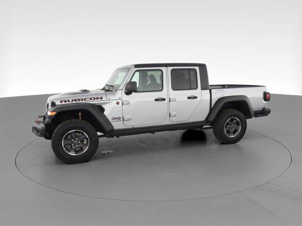 2020 Jeep Gladiator Rubicon Pickup 4D 5 ft pickup Silver - FINANCE -... for sale in Knoxville, TN – photo 4