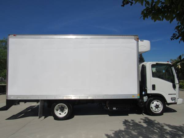 2014 ISUZU NQR 16 FEET BOX REFRIGERATED TRUCK - - by for sale in Oakdale, CA – photo 8