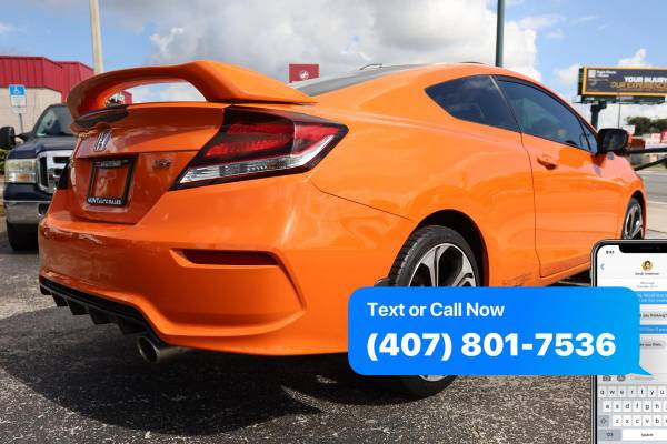 2014 Honda Civic Si Instant Approvals! Minimal money down! - cars &... for sale in Orlando, FL – photo 13