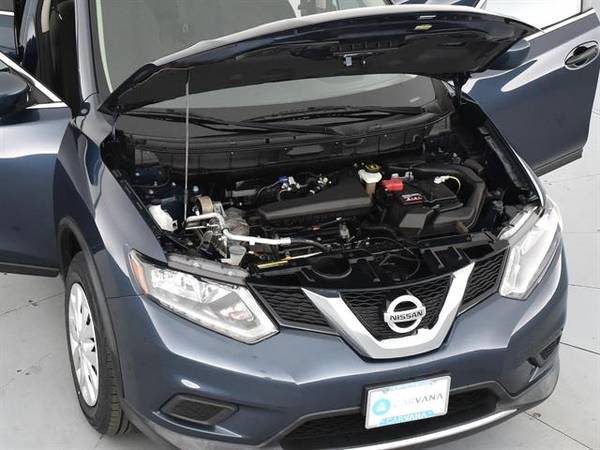 2016 Nissan Rogue S Sport Utility 4D hatchback Blue - FINANCE ONLINE for sale in Cleveland, OH – photo 4