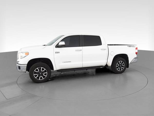 2017 Toyota Tundra CrewMax Limited Pickup 4D 5 1/2 ft pickup White -... for sale in Nazareth, MI – photo 4