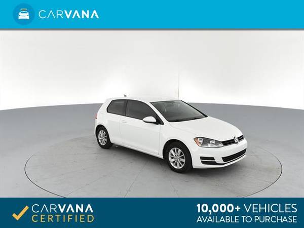 2015 VW Volkswagen Golf S Hatchback Coupe 2D coupe White - FINANCE for sale in Bethlehem, PA – photo 9