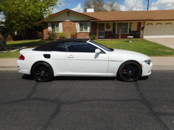 2008 BMW 650i convertible, low miles, clean title, really nice! for sale in Mesa, AZ – photo 6