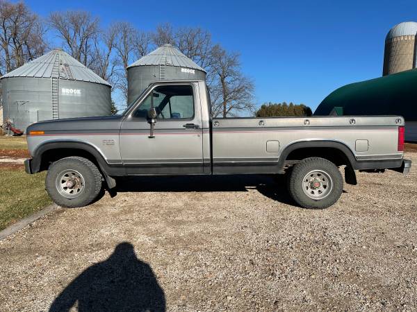 1986 F150 XLT 4x4 87k miles - cars & trucks - by owner - vehicle... for sale in Whittemore, IA – photo 2