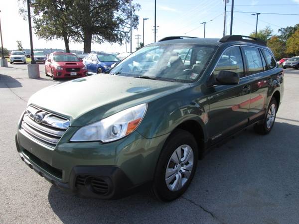 2013 Subaru Outback 2.5i suv Cypress Green Pearl for sale in Fayetteville, AR – photo 3