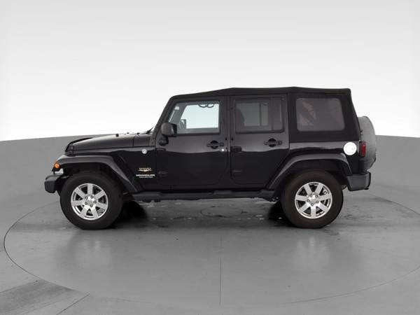 2013 Jeep Wrangler Unlimited Sahara Sport Utility 4D suv Black - -... for sale in York, PA – photo 5