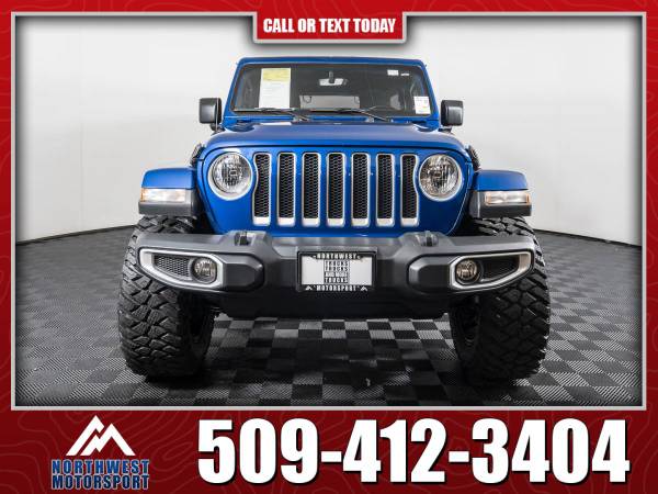 Lifted 2020 Jeep Wrangler Unlimited Sahara 4x4 for sale in Pasco, WA – photo 7