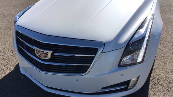 2018 Caddy Cadillac ATS Sedan Premium Luxury RWD sedan White - cars for sale in Reno, NV – photo 9
