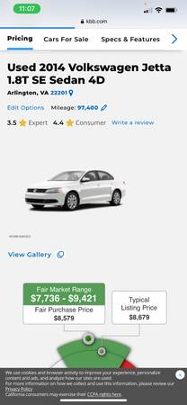 2014 Volkswagen Jetta - cars & trucks - by owner - vehicle... for sale in CLARKSBURG, District Of Columbia – photo 11