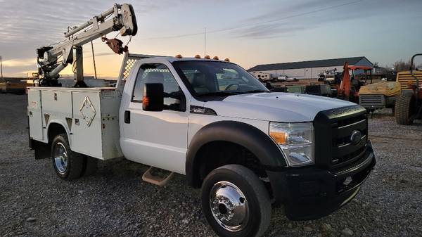 2011 Ford F-450 4wd 4000lb Crane 9ft Mechanics Service Bed 6 8L for sale in Lubbock, TX – photo 4