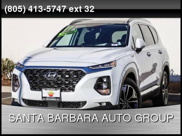 2019 Hyundai Santa Fe Limited - cars & trucks - by dealer - vehicle... for sale in Santa Barbara, CA