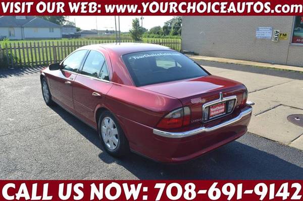 *2005 LINCOLN LS LUXURY* LEATHER SUNROOF DVD KEYLES ALLOY WHEEL 621348 for sale in CRESTWOOD, IL – photo 4