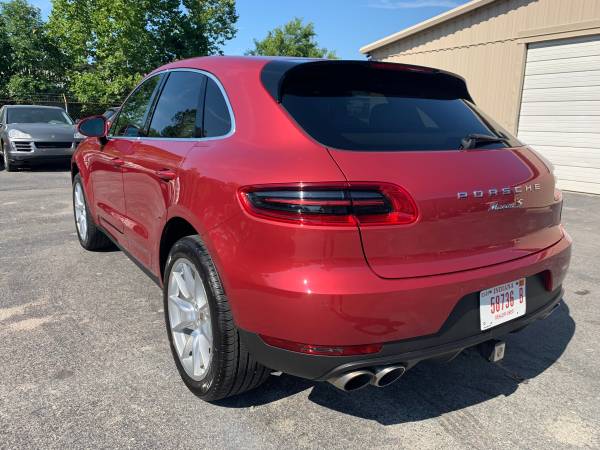 2016 Porsche Macan S AWD Impulse Red Metallic 1 Owner - cars &... for sale in Jeffersonville, KY – photo 9