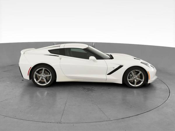 2014 Chevy Chevrolet Corvette Stingray Coupe 2D coupe White -... for sale in Elmira, NY – photo 13