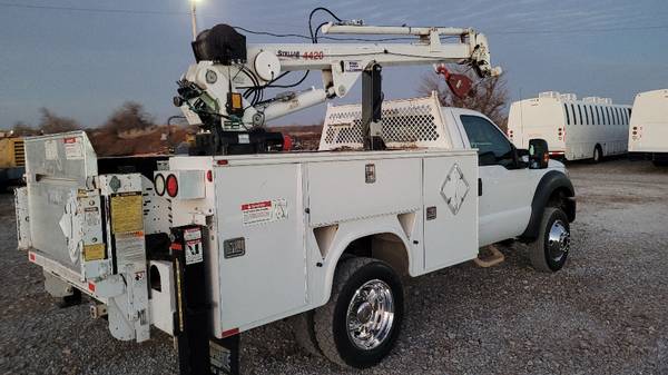 2011 Ford F-450 4wd 4000lb Crane 9ft Mechanics Service Bed 6 8L for sale in Lubbock, TX – photo 6
