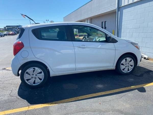 2018 Chevy Chevrolet Spark LS hatchback White Monthly Payment of for sale in Benton Harbor, MI – photo 3