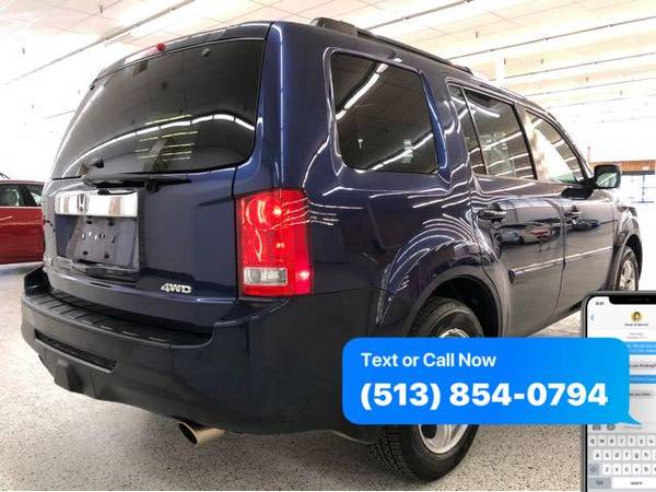 2013 Honda Pilot EX-L 4WD 5-Spd AT with Navigation - Guaranteed... for sale in Fairfield, OH – photo 4