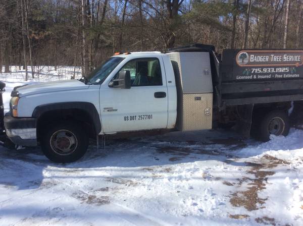 2003 Chevy 3500 Duramax Dump for sale in Bloomer, WI – photo 2