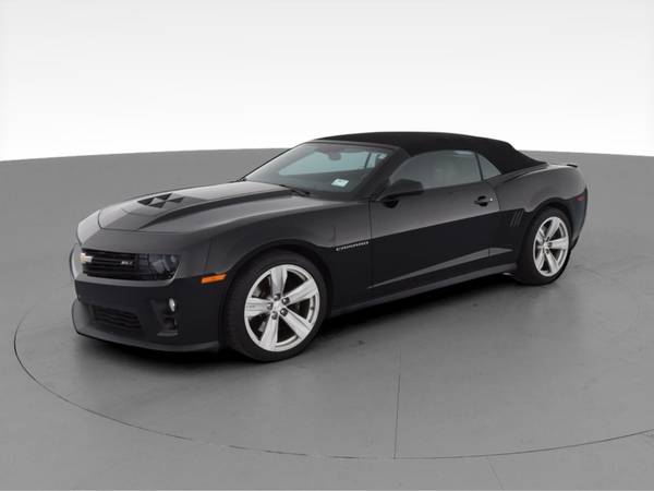 2013 Chevy Chevrolet Camaro ZL1 Convertible 2D Convertible Black - -... for sale in Youngstown, OH – photo 3