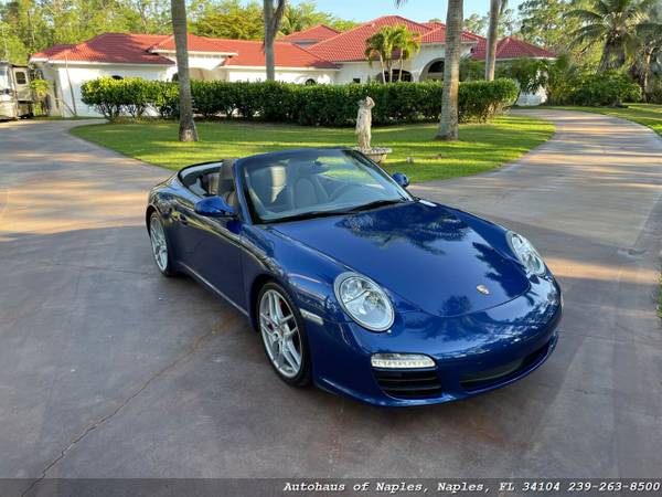 2009 Porsche 911 Carrera S Convertible! Aqua Blue Metallic, Bose Sou for sale in Naples, FL – photo 2