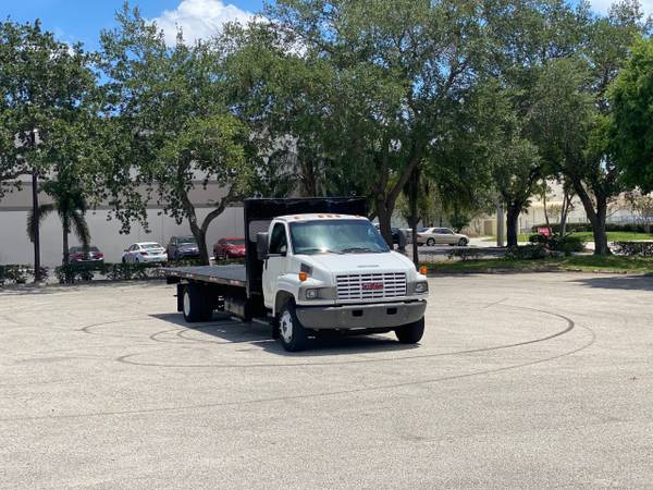 2005 GMC C5500 24 Foot Flatbed 8 1L Gas - - by for sale in West Palm Beach, FL – photo 21