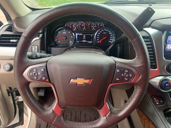 2015 Chevy Chevrolet Tahoe LTZ suv White - - by dealer for sale in Mendon, MA – photo 19