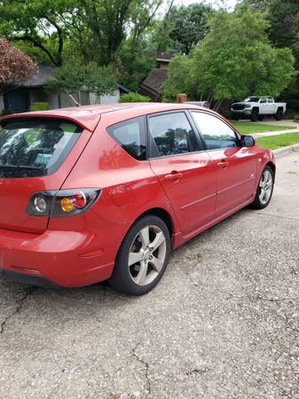 2004 Red Mazda 3 Hatchback - Manual Transmission for sale in Richardson, TX – photo 4