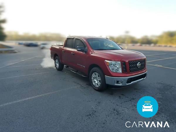 2019 Nissan Titan Crew Cab SV Pickup 4D 5 1/2 ft pickup Red -... for sale in Arlington, District Of Columbia – photo 15