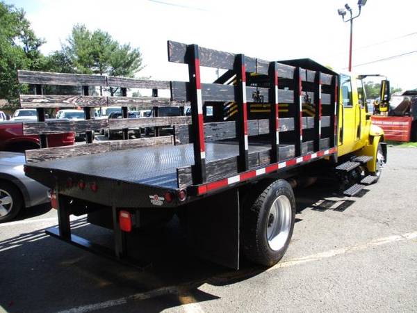 2011 International 4300 CREW CAB, 11 7 STAKE, FLAT BED TRUCK ** CAN... for sale in south amboy, VA – photo 3