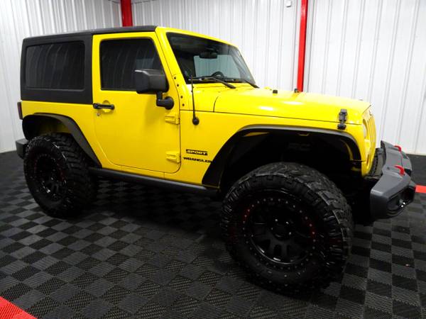 2011 Jeep Wrangler 4WD 2dr Sport hatchback Yellow - cars & trucks -... for sale in Branson West, AR – photo 21